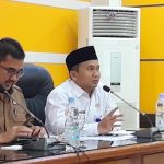 Pemerintah Daerah beserta Kementrian Agama Kabupaten Kotabaru menyelenggarakan Rapat Koordinasi Persiapan Penyelenggaraan Ibadah Haji untuk tahun 2023, di Oproom Setda Kotabaru, Senin (12/6/2023). (Kalimantanlive.com/Diskominfo Kotabaru)