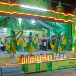 Pembukaan Musabaqoh Tilawatil Qur'an (MTQ) ke-2 Tingkat Kecamatan Kusan Tengah, Kabupaten Tanah Bumbu digelar di Desa Pakatellu, kecamatan setempat, Sabtu (10/6/2023) malam. (Kalimantalive.com/Desy).