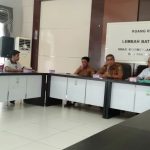 Ketua Ikatan Sarjana Olahraga Indonesia (ISORI) Provinsi Kalimantan Selatan, H. Sarmidi mengunjungi Dinas Kepemudaan, Olahraga dan Pariwisata (DISPORAPAR) Kabupaten Balangan pada Senin (26/6/2023) di ruang rapat Disporapar Balangan. (Kalimantanlive.com/Kamil).