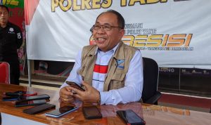 Plt Kepala BP3MI Kalsel, Hard Frankly Merentek saat dimintai awak media di Tabalong (Kalimantanlive.com/ A Hidayat)