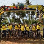 Pemerintah Daerah Kabupaten Kotabaru melalui Disparpora kembali menggelar MTB XC Race Bupati Kotabaru tahun 2023 rangkaian Hari Jadi Kabupaten Kotabaru ke -73. (Kalimantanlive.com/Diskominfo)