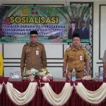 Dinas Ketahanan Pangan dan Pertanian Tanah Bumbu gelar Sosialisasi Sarana dan Prasarana Perkebunan Kelapa Sawit ( SPPKDS ) Pendanaan Badan Pengelola Dana Perkebunan Kelapa Sawit ( BPDPKS ) Tahun 2023, di Medina Hotel & Resort, Kecamatan Kusan Hilir, Senin ( 26/6/2023 ). (Kalimantanlive.com/Desy).