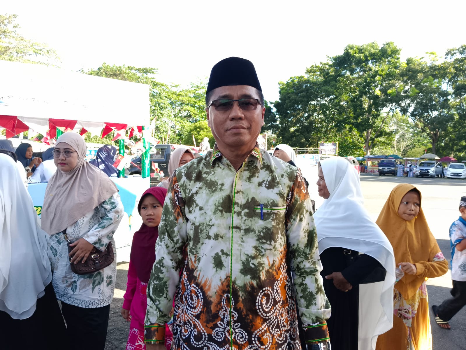 Yamani Ketua Lembaga Pengembangan Tilawatil Qur'an (LPTQ) Kecamatan Simpang Empat. (Kalimantanlive.com/Desy)