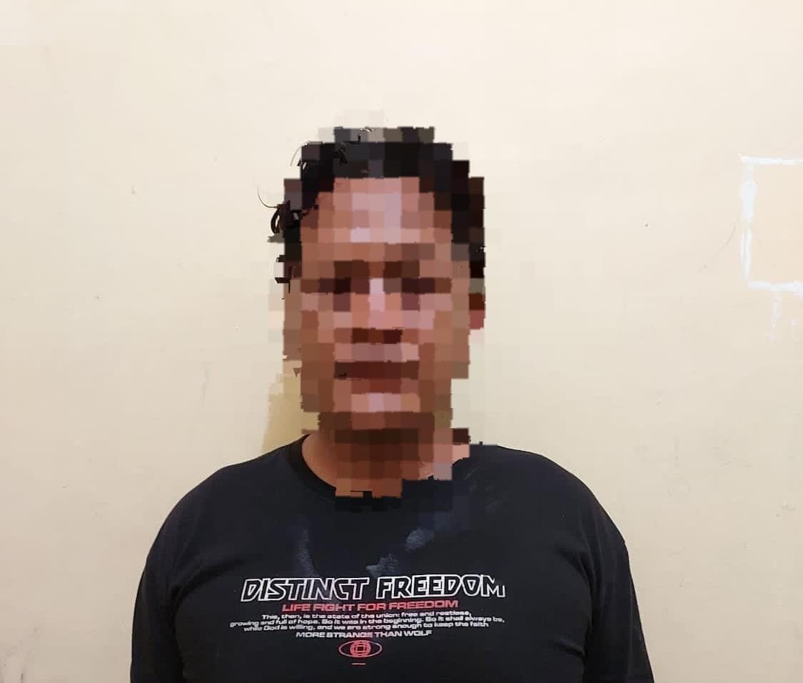 RM (18) warga Kelurahan Agung, Kecamatan Tanjung, Tabalong yang menginaya pria paruh baya gegara rebutan lahan parkir (Humas Polres Tabalong)