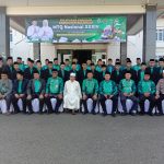 Pemerintah Kabupaten Balangan melepas kontingan Musabaqah Tilawatil Qur’an (MTQ) dalam rangka mengikuti MTQ ke- 34 tingkat provinsi Kalimantan Selatan yang berlangsung pada 20 Juli hingga 28 Juli di Banjarbaru. Kegiatan dilakukan pada Kamis (20/7/2023) di Halaman Kantor Bupati Balangan. (Kalimantanlive.com/Kamil)
