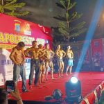 Masih dalam rangkaian peringatan Hari Ulang Tahun (HUT) Bhayangkara ke-77, Polresta Banjarmasin menggelar Kapolresta Cup Body Contest/Men’s Physique Championship tahun 2023, di Cafe Excelso Banjarmasin, Sabtu (1/6/23) malam. (Kalimantanlive.com/Ilham)