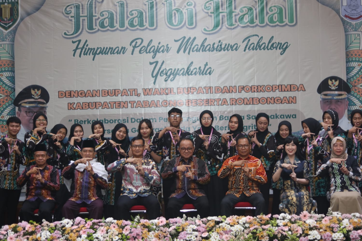 Bupati Bupati Tabalong, Anang Syakhfiani saat hadiri halal bihalal bersama HPMT Yogyakarta (foto : HPMT Yogyakarta) (