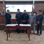 Dewan Perwakilan Rakyar Daerah (DPRD) Kabupaten Balangan menggelar rapat paripurna dengan agenda rancangan perubahan Kebijakan Umum Anggaran (KUA) dan Prioritas dan Plafon Anggaran Sementara (PPAS) tahun anggaran 2023. (Kalimantanlive.com/Kamil)