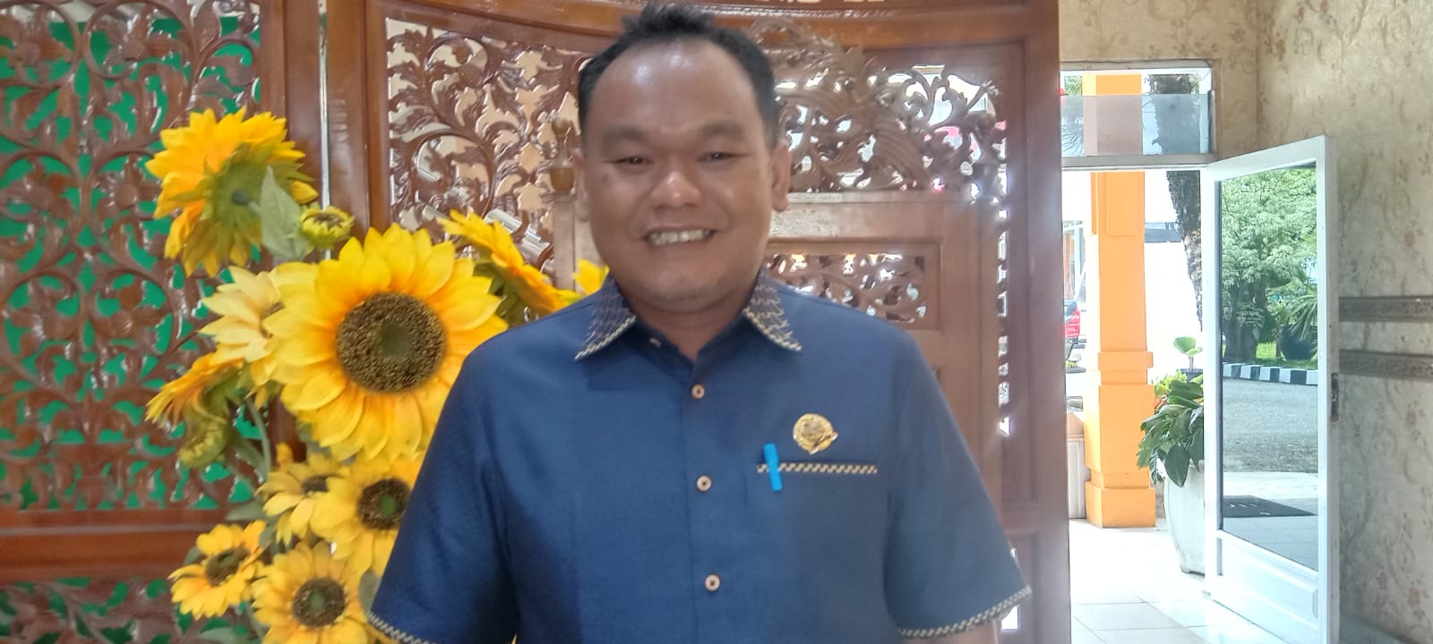 Ketua Komisi II DPRD Kabupaten Kotabaru Awaludin S. Hut (Kalimantanlive.com/Siti Rahmah)