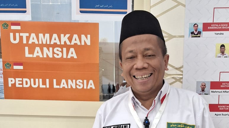 Kepala Seksi Layanan Jemaah Lansia dan Disabilitas Daker Madinah Arif Nurowi (Kalimantanlive.com/Kemenag.co.id)