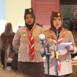 Kwartir cabang gerakan pramuka Kotabaru mengadakan kegiatan Raimuna cabang tahun 2023. (Kalimantanlive.com/Diskominfo)