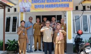 Komisi II DPRD Provinsi Kalimantan Selatan melakukan monitoring Kantor Samsat Unit Pengelolaan Pendapatan Daerah (UPPD) Marabahan di Kabupaten Barito Kuala, Selasa (11/07). (Kalimantanlive.com/prdkalselprov.id