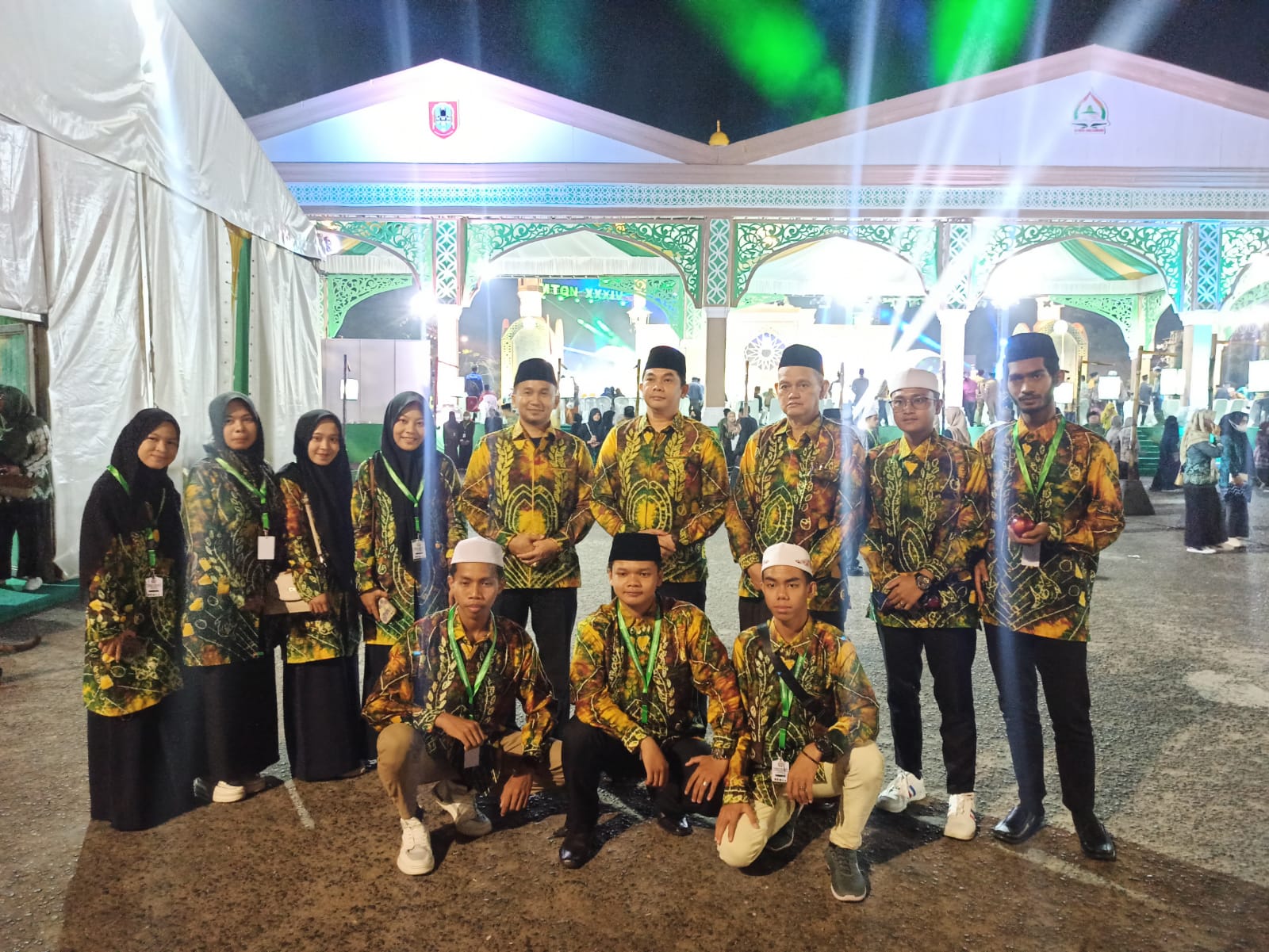 Wakil Bupati Kotabaru Andi Rudi Latif menghadiri Penutupan Musabaqah Tilawatil Qur'an Nasional (MTQ) ke-34 Tingkat Provinsi Kalimantan Selatan Tahun 2023. (Kalimantanlive.com/Diskominfo)