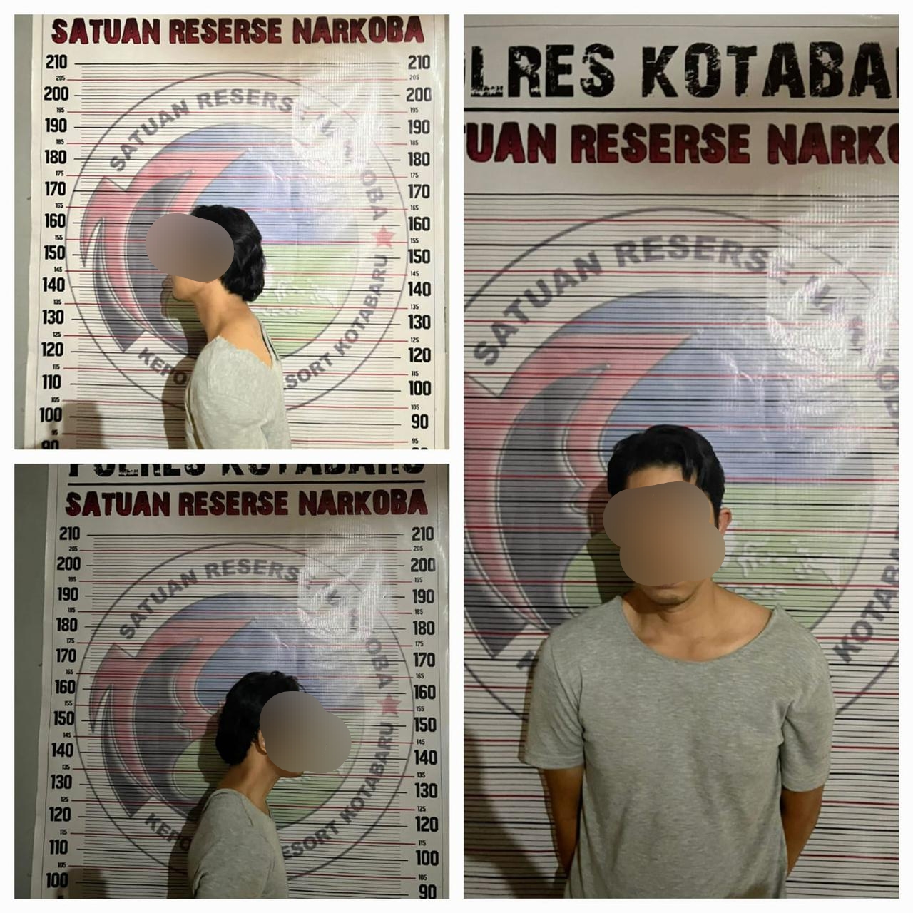 Peredaran gelap narkoba merambah berbagai profesi. Bahkan seorang berstatus ASN berinisial Ikn (43) ditangkap jajaran Satreskrim Narkoba Polres Kotabaru. (Kalimantanlive.com/Siti Rahmah)