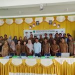 Badan Pendapatan Daerah (Bapenda) Kabupaten Tanah Bumbu menggelar sosialisasi sekaligus pendistribusian blangko surat pemberitahuan pajak daerah terhutang (SPPDT) PBB-P2 di Aula Kantor Kecamatan Sungai Loban, Selasa (11/7/2023). (Kalimantanlive.com/Desy).
