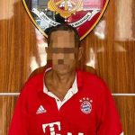 Pria berinisial MA (58) warga desa puian kanan, kecamatan tanta, tabalong yang diduga mengancam korban menggunakan parang (humas polres tabalong)