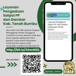 Satuan Polisi Pamong Praja dan Damkar Kabupaten Tanah Bumbu, kini telah membuka aplikasi layanan pengaduan. (Kalimntanlive.com/Desy).