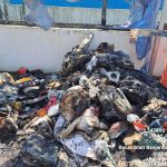 Kebakaran hampir terjadi di sebuah pertokoan sparepart sepeda motor di Jalan Ahmad Yani Kilometer 6 Kota Banjarmasin, Rabu (26/7/23) sekitar pukul 13.18 Wita. (Kalimantanlive.com/Ilham)