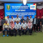 Pemerintah Kabupaten Tabalong melaunching aplikasi Sistem Layanan Pengujian Laboratorium Lingkungan yang Transparan, Cepat, Profesional, Akurat dan Terakreditasi (Si Uji Tepat). (Kalimantanlive.com/sah).
