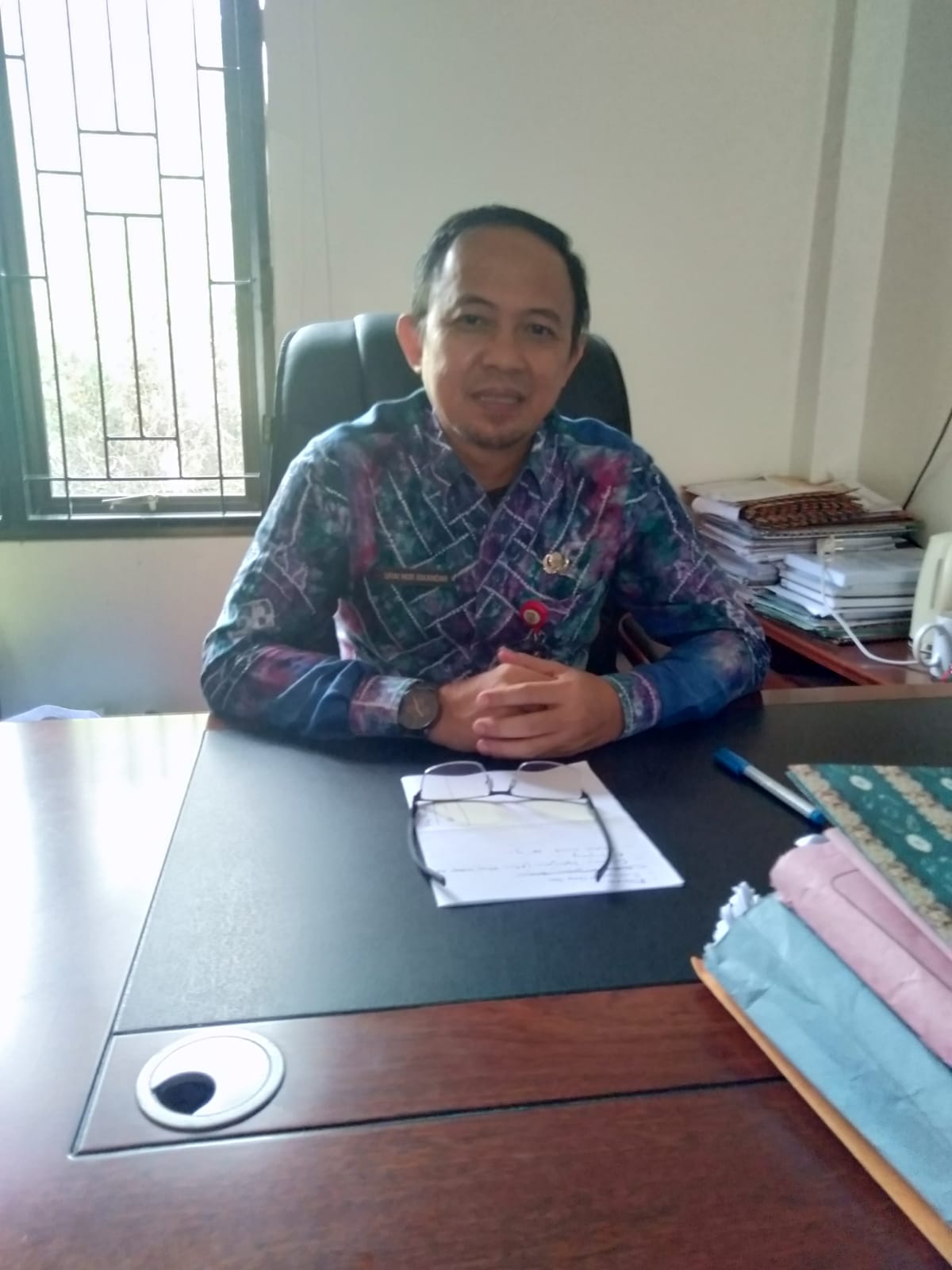 Inspektor Balangan, Urai Nur Iskandar (Kalimantanlive.com/Kamil)