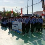 Para siswa dan siswi SMP IT Ashabul Kahfi Tabalong sambangi Rutan Tanjung (Humas Rutan Tanjung)