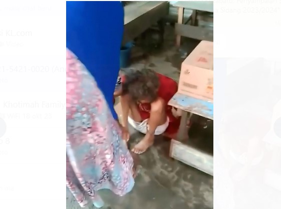 Video Diduga Anak Eksploitasi Orangtua untuk minta-minta di Banjarmasin.