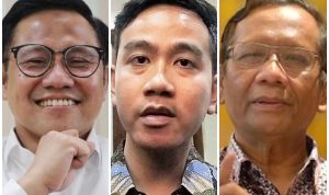 Jelang Debat Cawapes 2024, Muhaimin Iskandar, Gibran Rakabuming, Mahfud MD. (Diolah)