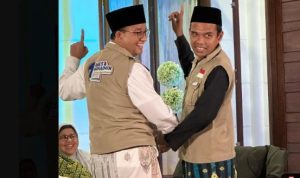 Ustadz Abdul Somad Resmi dukung Anies Baswedan di Pilpres 2024. (tangkap layar Xtwitter@PutriErlangga95)