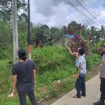 Lokasi kejadian pria warga Upau yang tewas tersengat listrik