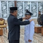 Rahmad Fauzi Dilantik Jadi PAW Kades Kasiau, Gantikan Jabatan Ayahnya