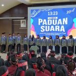 Lomba Paduan Suara yang diselenggarakan oleh Dinas Perpustakaan dan Kearsipan (Dispersip) Kalsel, Banjarmasin, Kamis (3102024). (MC Kalsel)