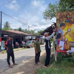 Bawaslu Tabalong Pasang Spanduk Imbauan di 12 Kecamatan