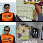 Ditresnarkoba Polda Kalsel Sita Sabu Seberat 2,4 Kilogram