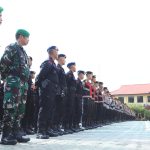 490 personel gabungan diturunkan dalam rangka pengamanan tahapan pemungutan dan penghitungan suara Pilkada Serentak 2024 di Kota Banjarmasin. (Kalimantanlive.com/ilham)