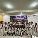 26 orang pelatih dan wasit se Kalimantan Selatan mengikuti diklat pelatih dan wasit daerah taekwondo indonesia Kalsel di Banjarbaru, Sabtu (28122024). (MC Kalsel)