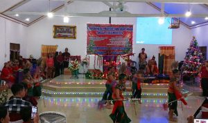 Perayaan Natal dan Menyosong Tahun Baru di Gereja GKE Sinar Kasih Jingah