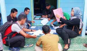 Pendistribusian C. Pemberitahuan Oleh KPPS Didampingi Jajaran KPU Barut