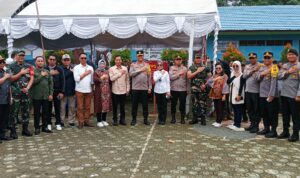 Kapolda Kalteng, Dandrem 102 Panju Panjung dan Kabinda Kunjungi TPS PU di Barito Utara