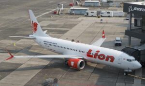 Ilustrasi pesawat Lion Air