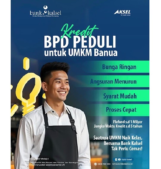 Bank Kalsel hadirkan solusi untuk pelaku UMKM Banua melalui program Kredit BPD Peduli