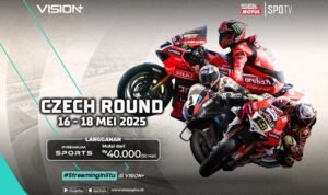 Saksikan WorldSBK Republik Ceko 2025 di Vision+. (Fajarharapan.id)