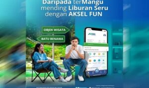 AKSEL by Bank Kalsel permudah nasabah dalam membeli tiket liburan. (Bank Kalsel)