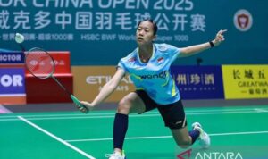 Pebulu tangkis Putri Kusuma Wardani. (Antaranews)