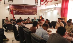 Rakor Distribusi Logistik KPU Barito Utara