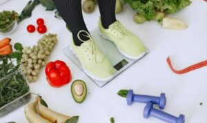 Ilustrasi program olahraga dan diet untuk turunkan berat badan. (Antaranews)