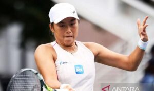 Petenis Indonesia Janice Tjen. (Antaranews)