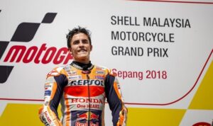 Berikut lima pembalap top yang paling sering menang di MotoGP Malaysia termasuk Marc Marquez. (Fajarharapan.id)