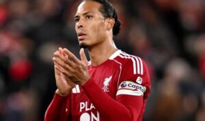Kapten sekaligus bek tengah Liverpool, Virgil Van Dijk. (Liverpool)