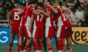 Skenario Timnas Indonesia lolos Piala Dunia 2026 usai dilibas Arab Saudi. (Fajarharapan.id)