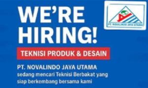 PT Novalindo Jaya Utama Buka Lowongan Kerja Terbaru. (Fajarharapan.id)